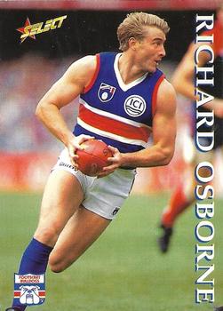1995 Select AFL #74 Richard Osborne Front